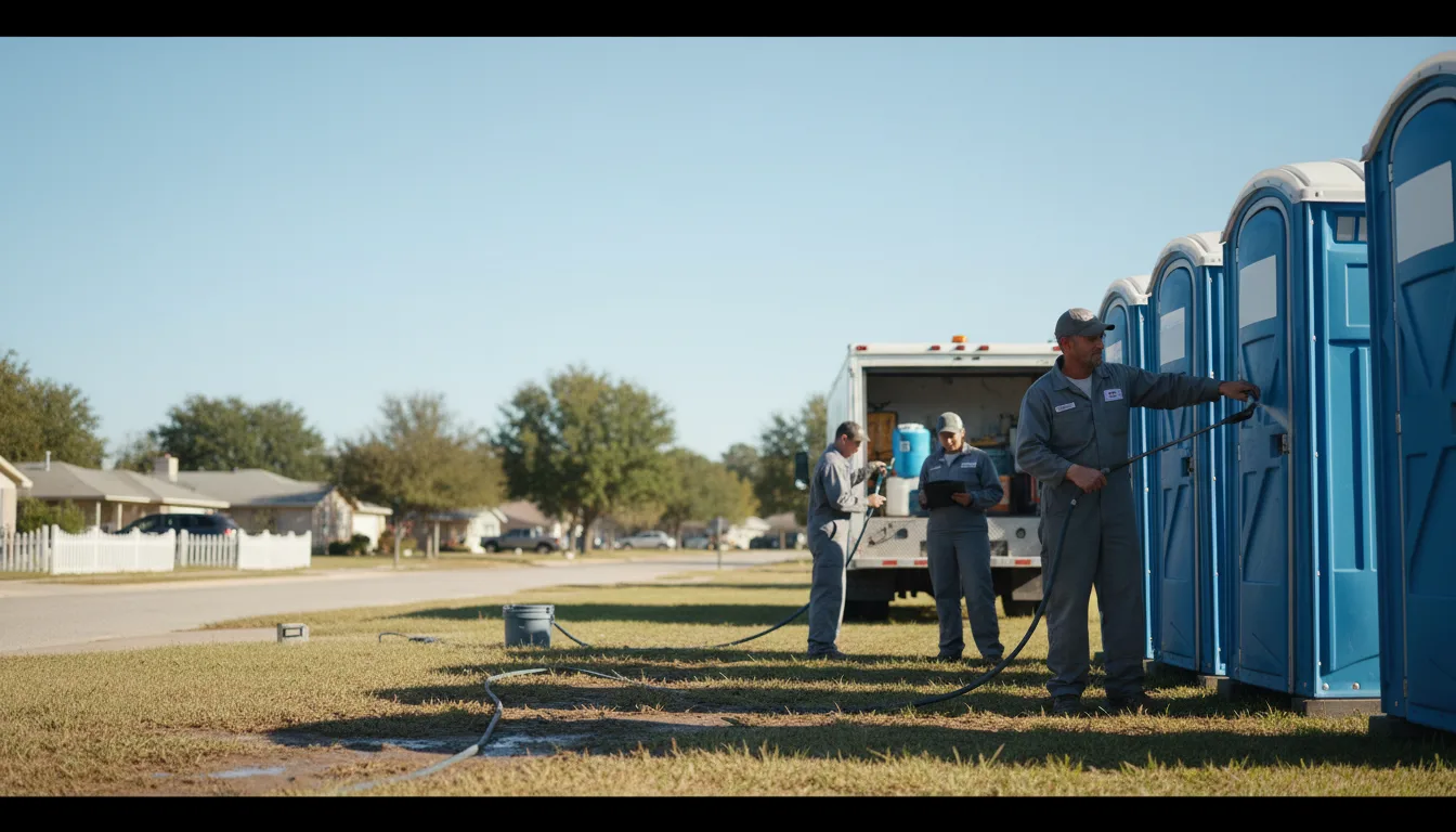 Long-Term Portable Toilet Rental in Aragon, GA near me